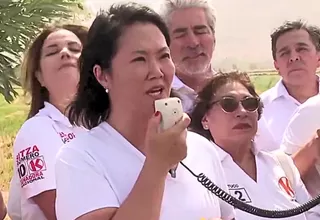 Keiko Fujimori prometió impulsar Majes Siguas II en Arequipa