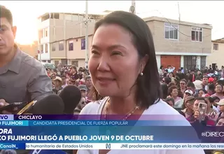 Keiko Fujimori: Propone tres debates para la segunda vuelta