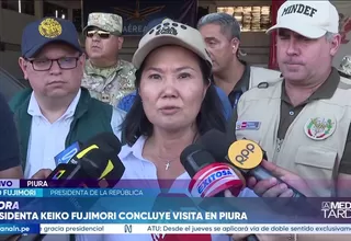 Keiko Fujimori: Próxima semana se pedirán facultades al Congreso