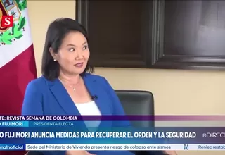 Keiko Fujimori proyecta situar al Perú entre países líderes