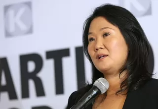 Keiko Fujimori rechaza pedido fiscal para anular Fuerza Popular
