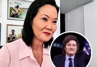 Keiko Fujimori recibió saludo del presidente Javier Milei