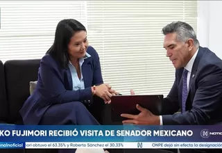 Keiko Fujimori recibió visita de senador mexicano