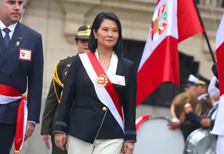 Keiko Fujimori reconocida como jefa suprema de FF.AA. y PNP