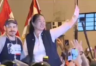 Keiko Fujimori salió en libertad y dejó el penal Anexo de Mujeres de Chorrillos