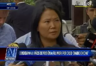 Keiko Fujimori: "Sentencia fue en base a inferencias indirectas y conjeturas"