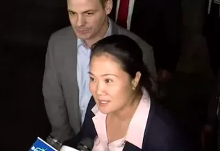 Keiko Fujimori dice que el fiscal José Domingo Pérez presenta "inventos"