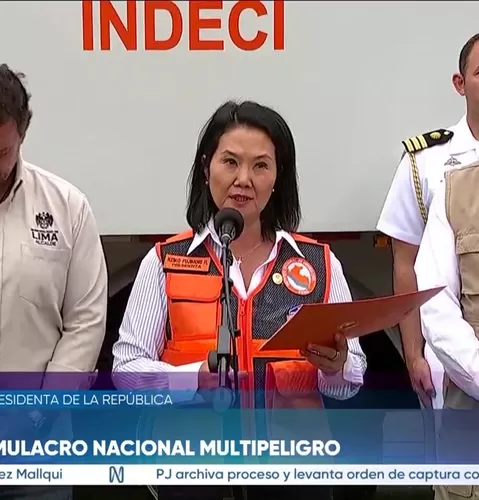 Keiko Fujimori: Sismo de 8.8 hubiera dejado más de 10 mil fallecidos