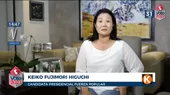Keiko Fujimori sobre el aborto: Defenderé siempre la vida y la familia - Noticias de aborto