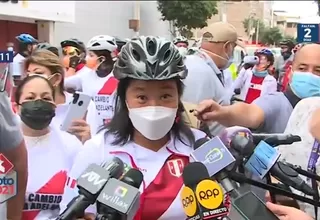 Keiko Fujimori sobre cierre de campaña: Lo ideal es que se haga de manera presencial 