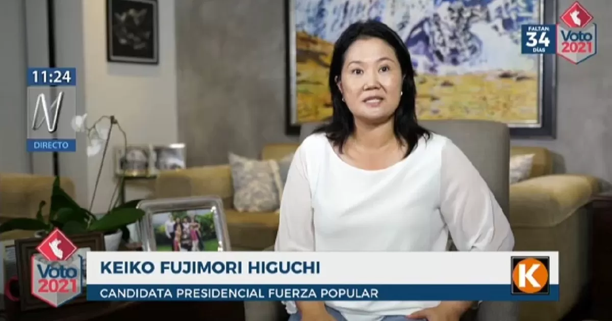 Keiko Fujimori sobre COVID-19: Vamos a salir proactivamente a frenar al virus Keiko Fujimori sobre COVID-19: Vamos a salir proactivamente a frenar al virus