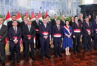 Keiko Fujimori tomó juramento a su primer Gabinete Ministerial