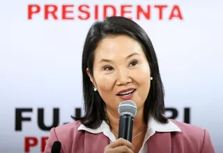 Keiko Fujimori va a recibir los resultados oficiales de la segunda vuelta en su local de campaña