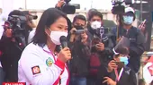 Keiko Fujimori sobre AFP: Son cuentas individuales de millones de peruanos, Castillo no podrá tomarlas - Noticias de afp