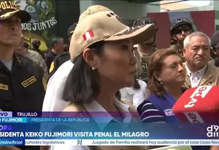 Keiko Fujimori viajará a El Salvador para conocer modelo de seguridad y visitar megacárcel CECOT