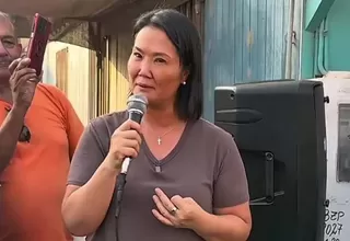 Keiko Fujimori ya habla de segunda vuelta ante Roberto Sánchez