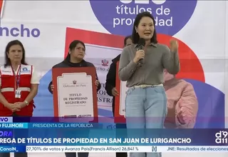 Keiko Fujimori: “Yo llevo la voz del pueblo” tras reiterar que se le acaba la paciencia