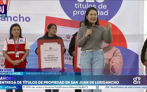 Keiko Fujimori: “Yo llevo la voz del pueblo” tras reiterar que se le acaba la paciencia