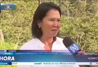 Keiko propone bonos para choferes y vales por crisis de gas