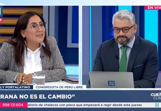 Kelly Portalatino: Perú Libre votará en contra del gabinete Arana