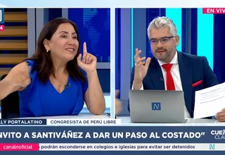 Kelly Portalatino pide a Santiváñez "dar un paso al costado"