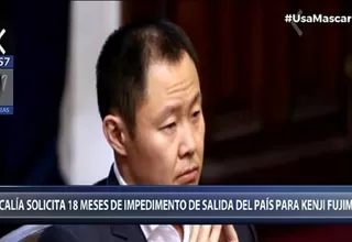 Kenji Fujimori: Fiscalía pide impedimento de salida del país por 18 meses contra excongresista