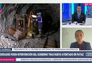 Koki Noriega: Estado de emergencia en Pataz no funciona frente al sicariato