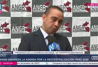 Koki Noriega sobre el uso de chalecos antibalas en campañas: Sería una mala imagen para el Perú