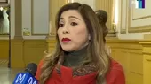 Lady Camones: Caso Freddy Díaz debe seguir un proceso - Noticias de Tacna