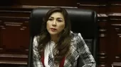 Lady Camones se pronunció sobre denuncia constitucional de Perú Libre contra la Fiscal de la Nación  - Noticias de denuncia-constitucional