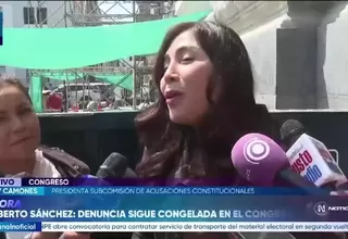Camones descarta trato preferencial en denuncia constitucional contra Sánchez