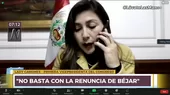 Lady Camones: “No basta con la renuncia de Héctor Béjar” - Noticias de lady-di