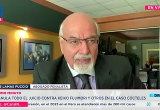 Lamas Puccio explica la anulación del juicio contra Keiko Fujimori: "No es absolución"