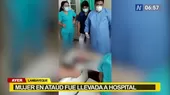 Lambayeque: Mujer en ataúd fue llevada a hospital  - Noticias de hospital