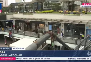 Larcomar reabre tras clausura temporal por presuntas deficiencias