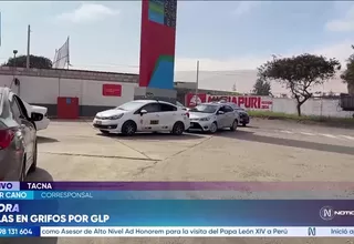 Escasez de GLP genera largas colas y afecta a taxistas y mototaxistas en Tacna