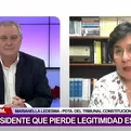 Marianella Ledesma: Un mandatario que pierde legitimidad es débil