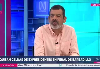 Leonardo Caparrós: “No veo privilegios en Barbadillo, es una situación vigente desde Fujimori”