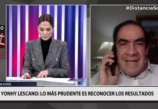 Lescano a Cerrón: “Por más presidente que sea de un partido, yo le diría que primero resuelva sus problemas judiciales”