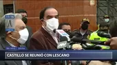 Lescano sobre eventual participación en el gobierno de Castillo: No hemos hablado de eso - Noticias de yonhy-lescano