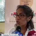 Leslie Urteaga tras ser abucheada en evento: Lamento los hechos, se respeta, vivimos en un estado democr&aacute;tico