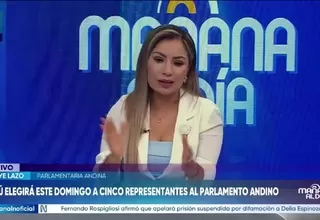 Leslye Lazo: Críticas al Parlamento Andino surgen por desconocimiento