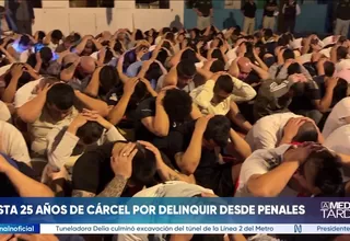 Publican ley que da hasta 25 años de cárcel por delinquir desde penales