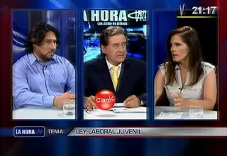 'Ley Pulpín': mira el intenso debate entre Claudia Cisneros, Luis Davelouis y De Althaus