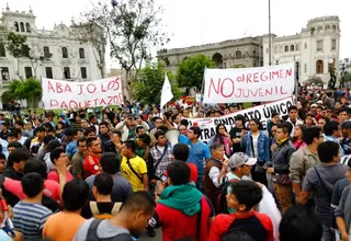 Ley laboral juvenil: Congreso aún no pide sesión para su debate