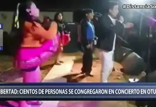 La Libertad: Cientos participaron en fiesta patronal sin acatar medidas de bioseguridad