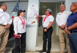 La Libertad: Gustavo Adrianzén inauguró sede judicial en Parcoy