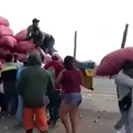 La Libertad: Saquean traíler que transportaba cebollas 