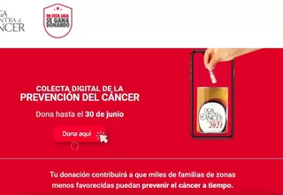 Liga Contra el Cáncer: Estos son los canales para colaborar en la Colecta Pública Nacional 2021