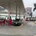 Ligera baja del precio de la gasolina